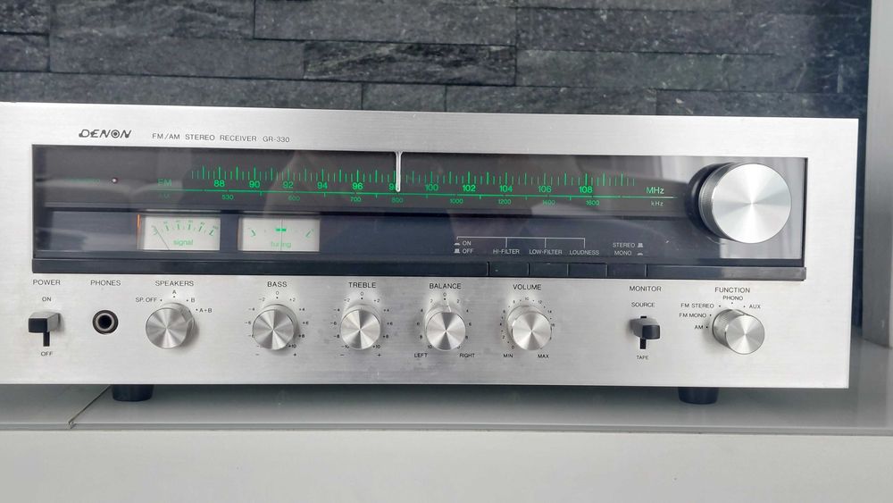 Amplituner Denon GR330 Vintage retro lata 70te
