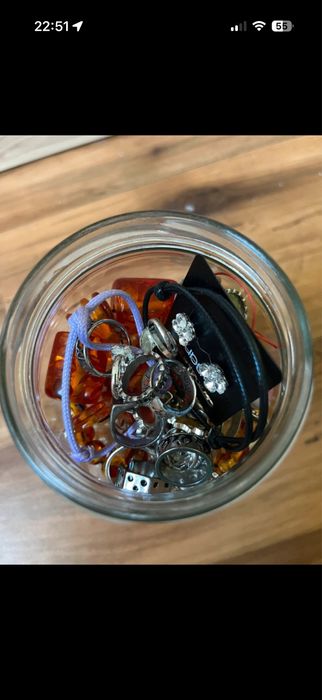 Jewelery jar vintage