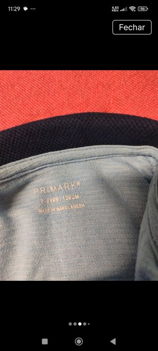 T-shirts T-shirts menino dos 6 anos ao 8 anos,