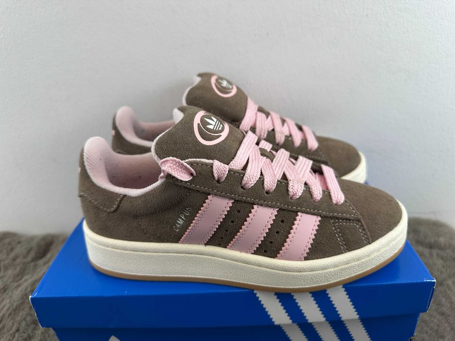 Buty damskie skórzane trampki adidas campus 35,5
