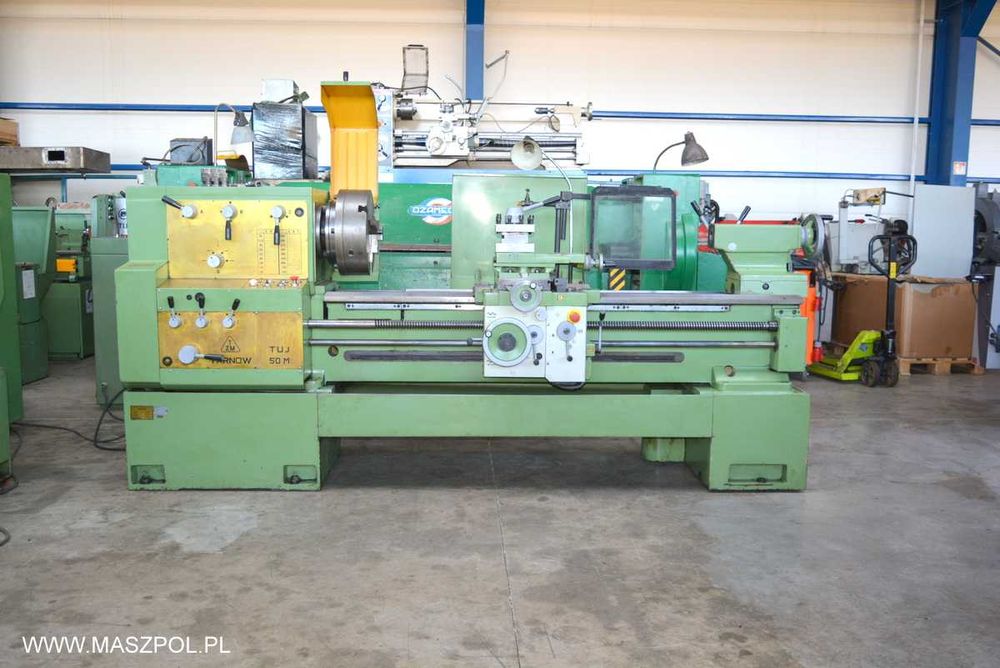 Tokarka TUJ - 50 M x 1500 - NÓWKA - PRZ ..POSUWY - WRZECIONO 90 - FILM