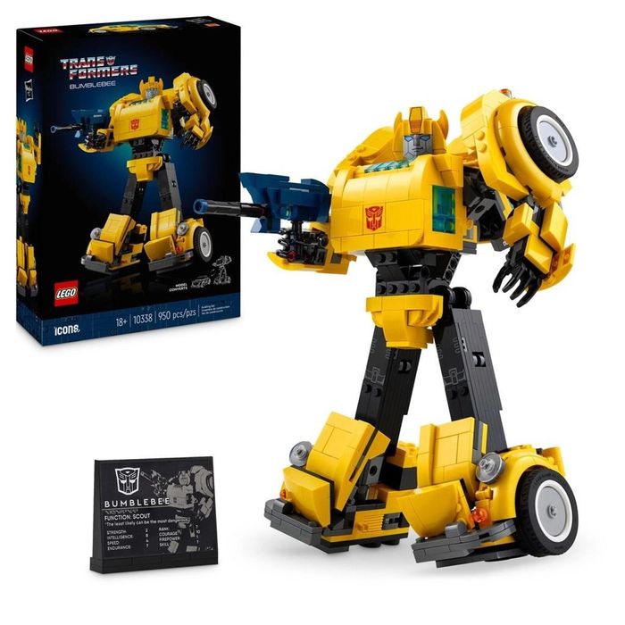 LEGO(R) ICONS 10338 Bumblebee LEGO(R) Rok wydania: 2024, oprawa: pude