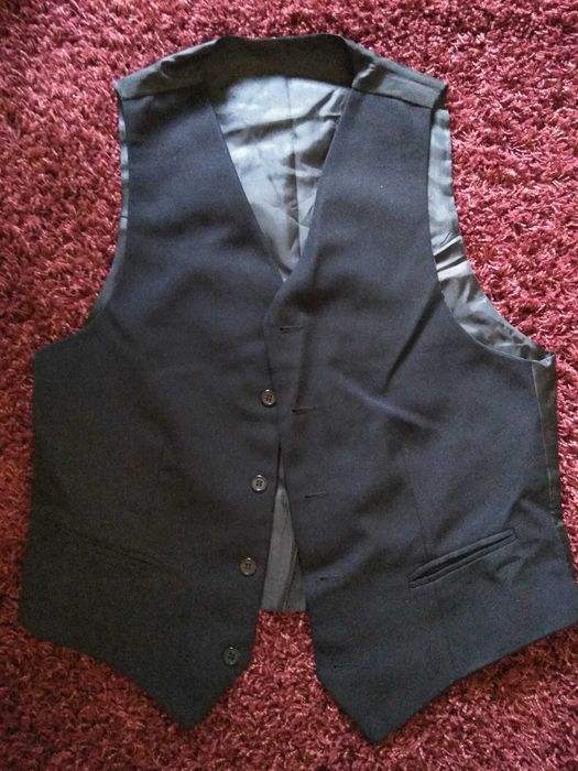 Traje académico masculino com 3 peças (em conjunto ou individual)