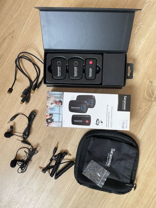 Zestaw mikrofonów Saramonic blink500 b2 NOWY
