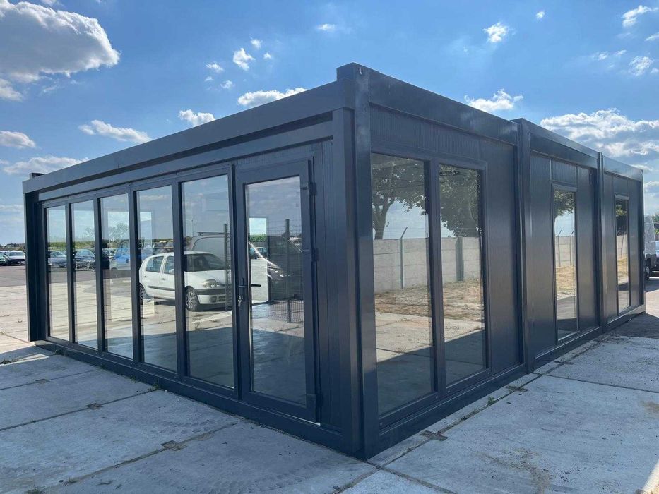 Kontener pawilon mieszkalny producent duże biuro fryzjer komis