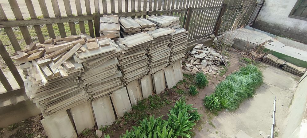 Черепица цементно-песочная