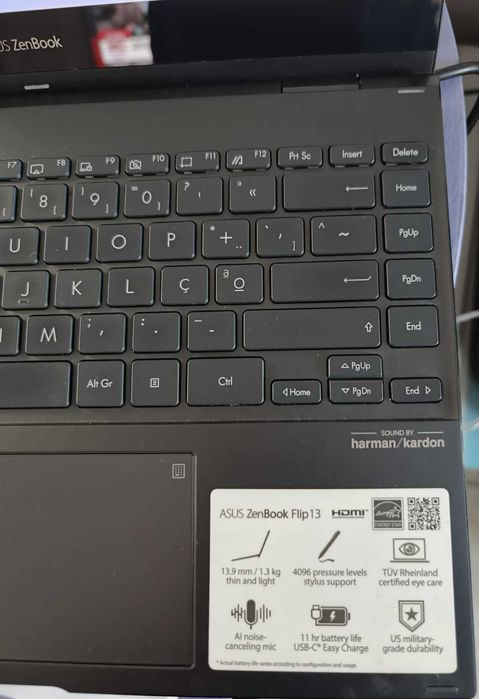Portátil Asus ZENBOOK Flip Touch