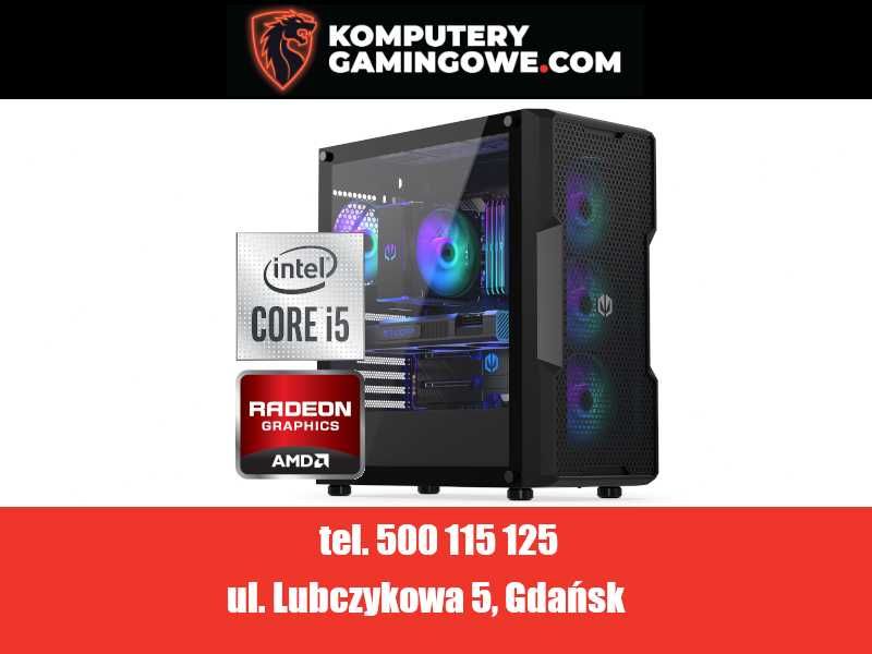 Tani Nowy Komputer Gamingowy Ryzen 5 5600g/16GB/1024SSD Radeon Vega 7