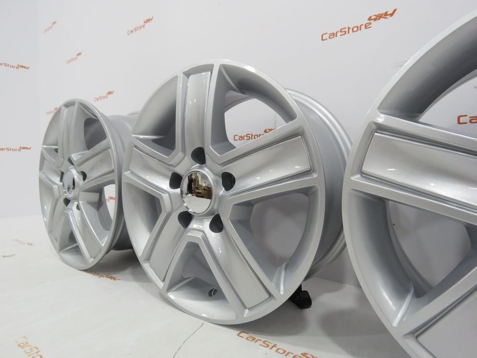 Jantes Autocaravana R16X6.5 5X130 ET50 89.1 Cinza Prata