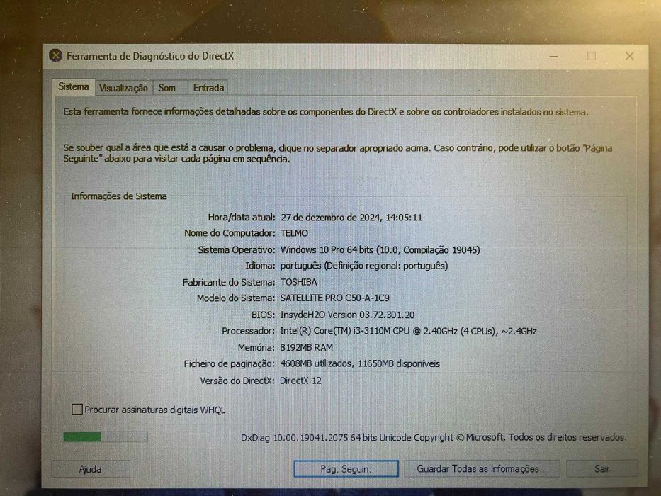 Toshiba Satellite PRO C50-A-1C964740624157699124