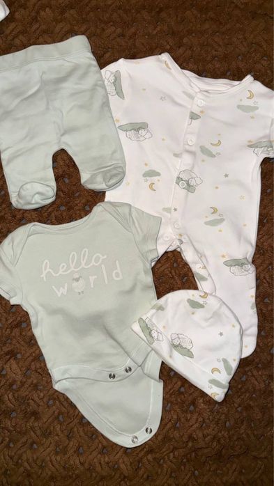 DUŻY zestaw ubranek dla noworodka – r 56