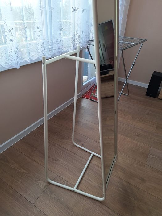 Lustro białe stojące IKEA KNAPPER