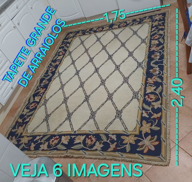 CARPETE/TAPETE  ARRAIOLOS,BONITO E GRANDE.Casa,Quarto,Sala,escritório.