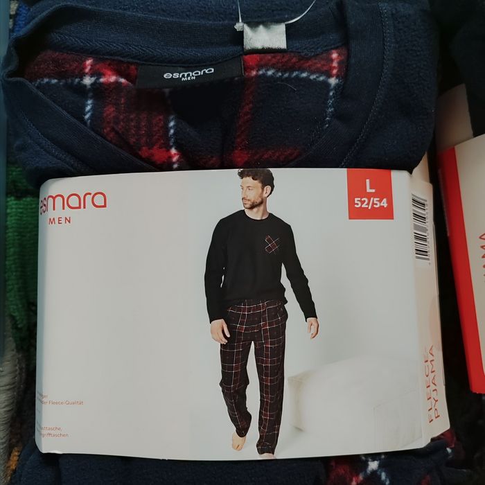 Тепла флісова чоловіча  пижама р.M,L,XL