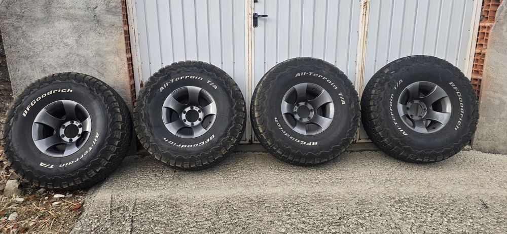 5x Jantes Excel 4x4 15 pneus bf 35