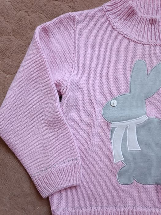 Тепленька кофта з зайчиком