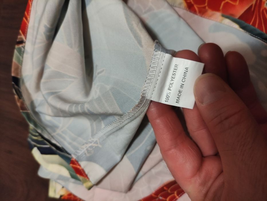 Сорочка гавайська японський мотив укійо-е короп  р.М