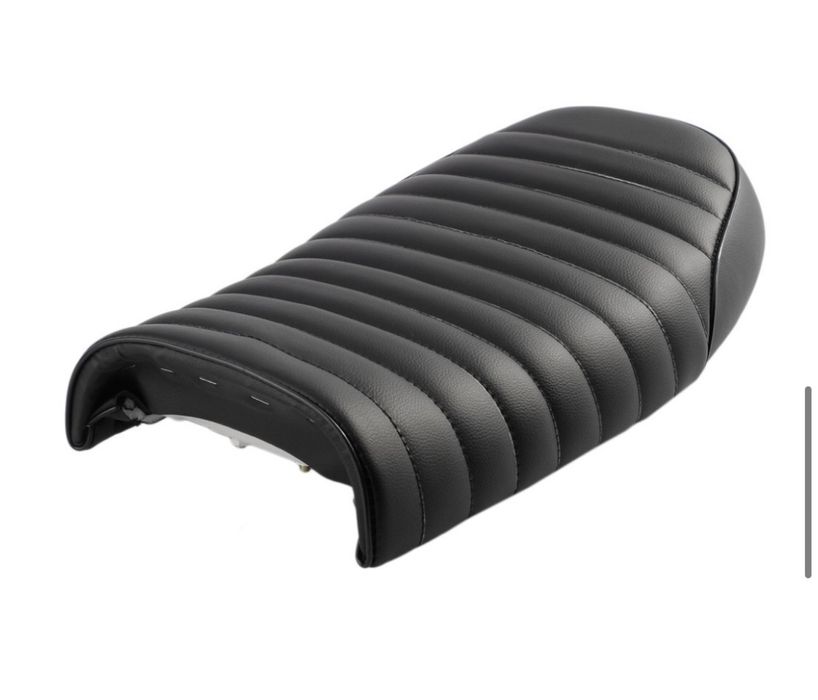 Bancos cafe racer universais castanho ou preto