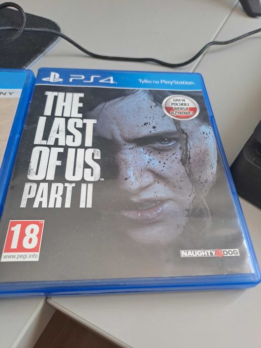 Używane ps4+pad+2 gry