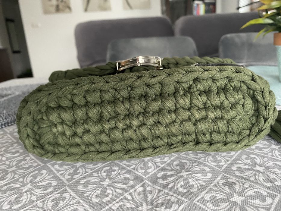 Torebka pleciona hand made