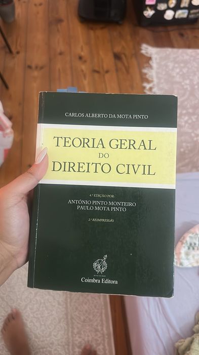 Livro Teoria Geral do Direito Civil - António Pinto Monteiro e Paulo Mota Pinto - 4ª Edição