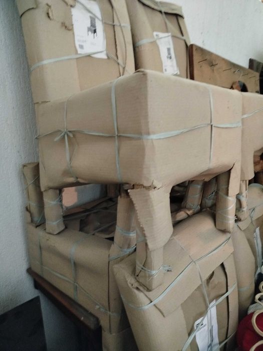 Krzesło Krzesła Jysk Medford 6szt nie używane do jadalni naturalne