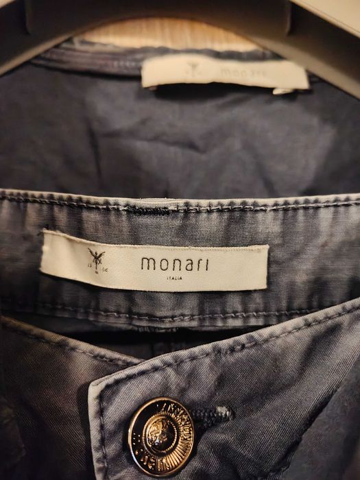 marynarka i spodnie (pod jeans) z efektem sprania