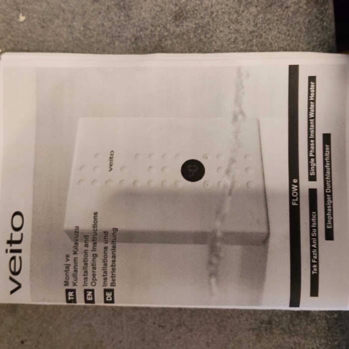 Caldeira elétrica de passagem: VEITO Model flow E