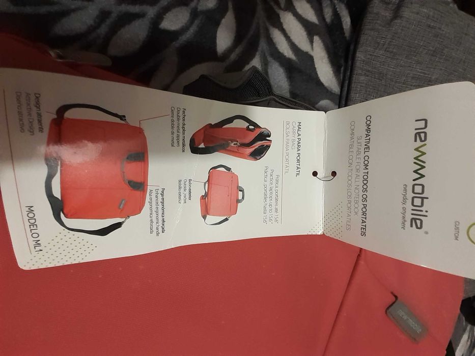 Pasta para portátil, nova, marca newmobile