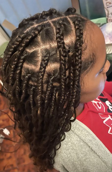 Todo modelo de tranças e aplicação