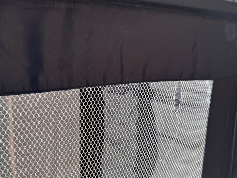 Cama /berço de viagem azul escura