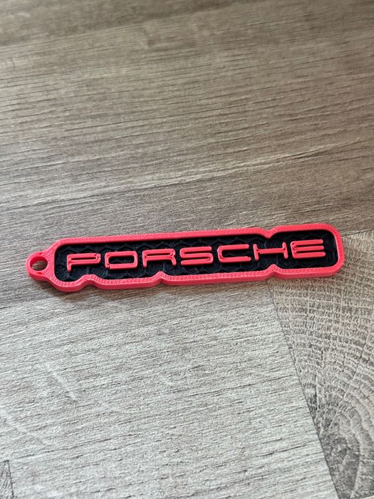 Brelok 3d Porsche motoryzacyjny gadżet, idealny prezent