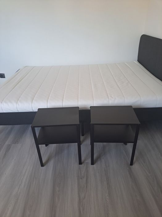 Cama casal + colchão IKEA