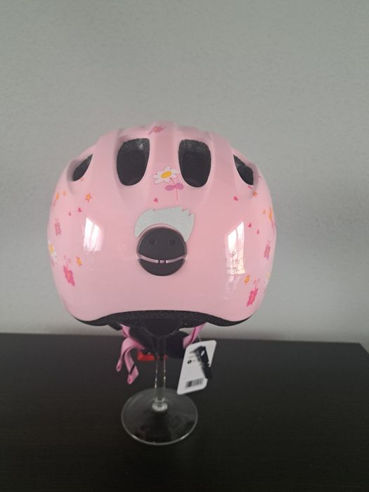 Kask rowerowy dziecięcy Abus Smiley 2.0 Rose Princess r. S 45-50 cm