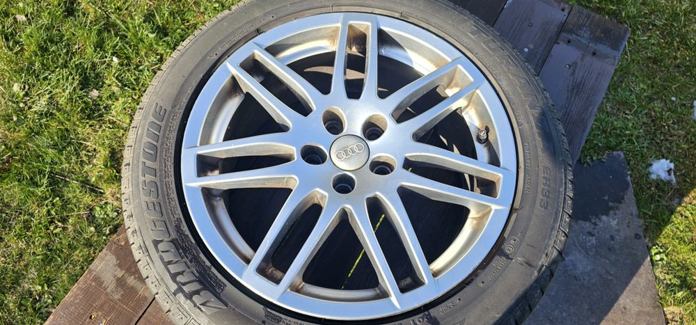 Alufelgi wzór Audi 17" 5x112 ET42 – Komplet do renowacji