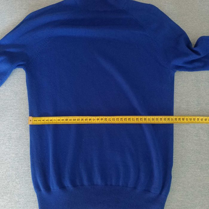 Granatowy kobaltowy Golf Zara.
