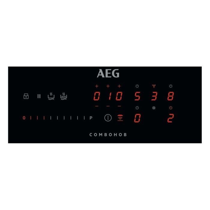 Płyta indukcyjna z okapem  AEG IDE74243IB Nowa.
