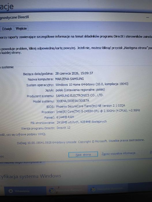 laptop samsung NP300E5A