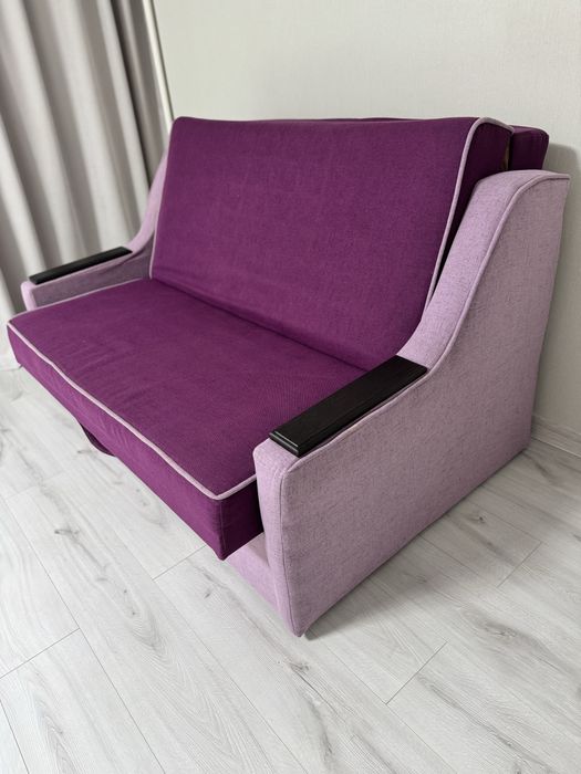 Диван розкладний для спальні, 120см шириною