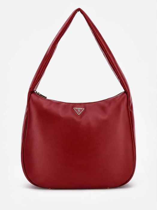 Mala GUESS Hobo de Ombro — Vermelho Bordeaux