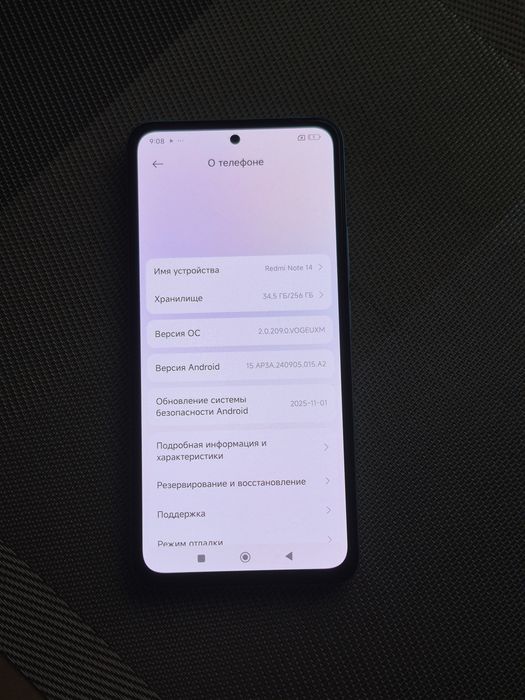 Redmi Note 14 8/256 как новый