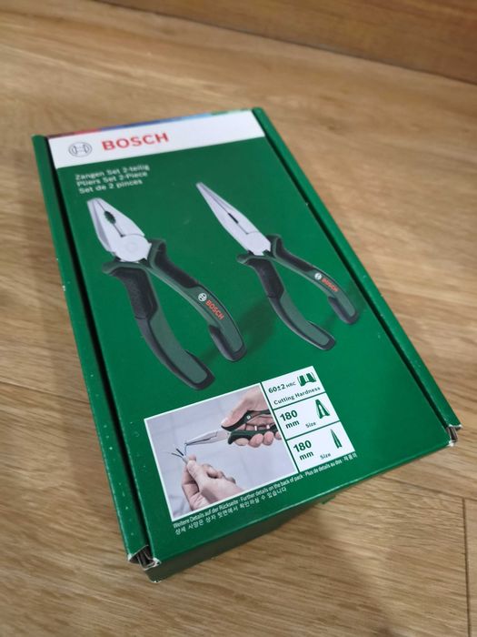 Conjunto alicates Bosch, novos caixa lacrada