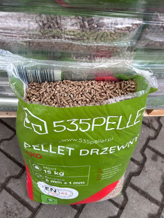 Certyfikowany pellet drzewny ENplus® A1 PL355 + GRATIS DWA WORKI