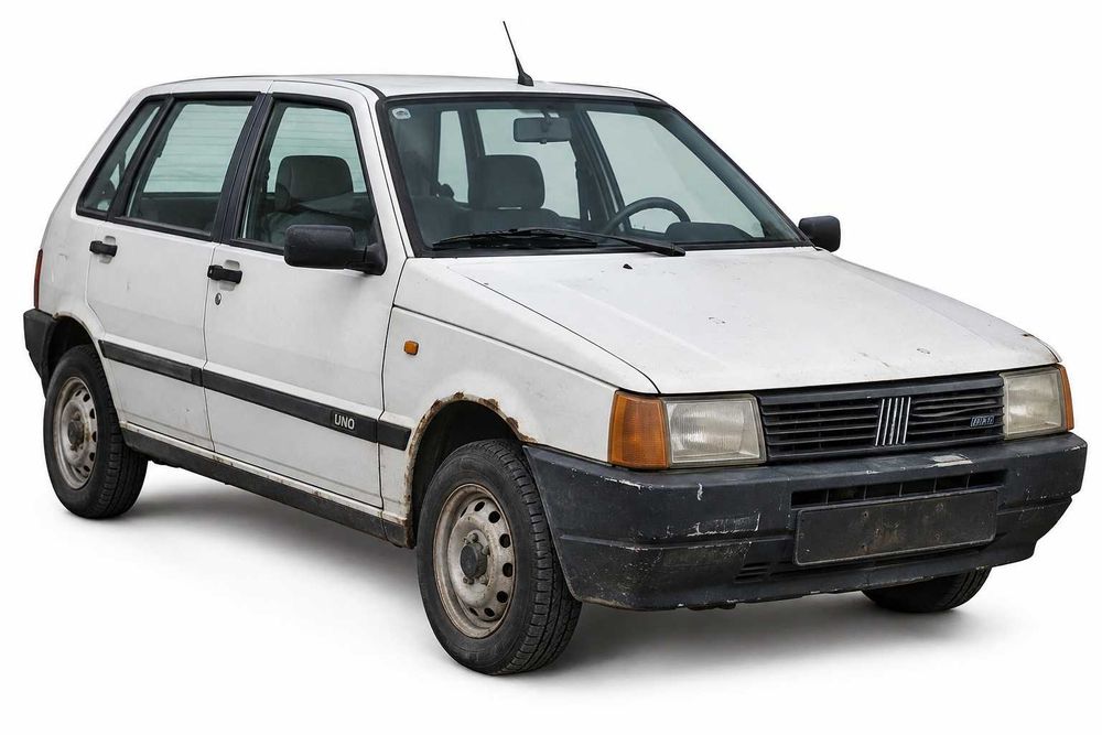 Fiat uno 1.0 gasolina ano 1992 5 portas para peças