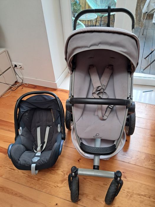 Carrinho bebé Quinny Buzz Xtra + ovo maxi cosi + acessório