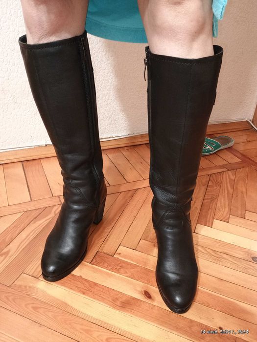 Чоботи жіночі зимові шкіряні Tamaris