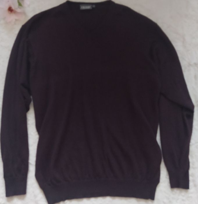 Wełna sweter męski XL Woolmarkt new pure wool lana tani vintage y2k y9