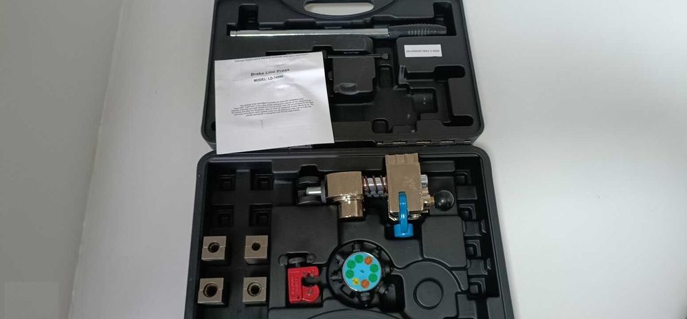 Ferramenta de alargamento de linha de freio kit de alargador e flangeador linhas travao
