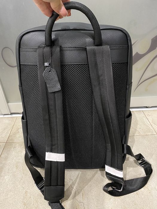 Рюкзак чоловічий шкіряний Мужской рюкзак кожаный чёрный