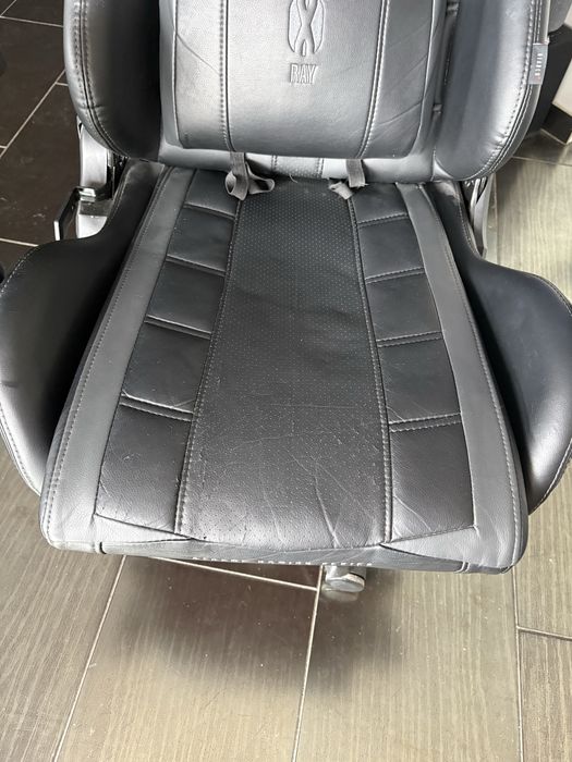Diablo Chairs X-Ray – fotel gamingowy, czarny
